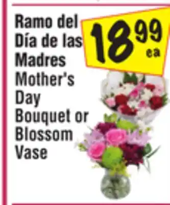 El Super Mother's Day Bouquet or Blossom Vase offer