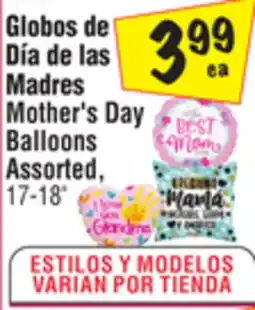 El Super Mother's Day Balloons offer