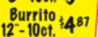 El Super Burrito offer