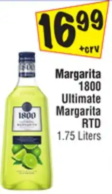 El Super Margarita 1800 Ultimate Margarita RTD offer