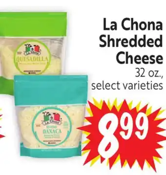 Foodmaxx La Chona Shredded Cheese offer