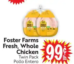 Foodmaxx Foster Farms Fresh, Whole Chicken offer