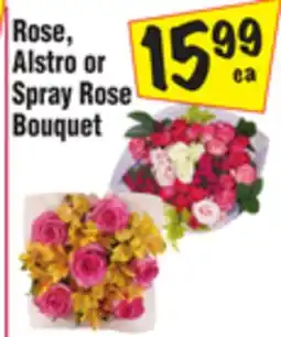 El Super Rose, Alstro or Spray Rose Bouquet offer