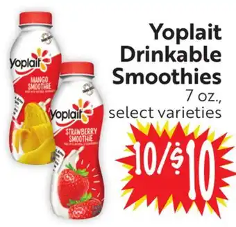 Foodmaxx Yoplait Drinkable Smoothies offer