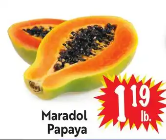 Foodmaxx Maradol Papaya offer