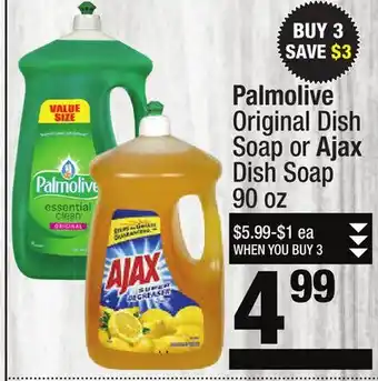 Super King Markets Palmolive Original Dish Soap or Ajax Dish Soap offer