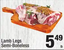 Super King Markets Lamb Legs Semi-Boneless offer