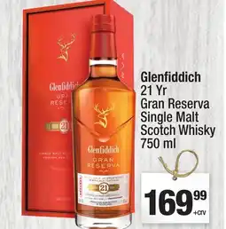 Super King Markets Glenfiddich 21 Yr Gran Reserva Single Malt Scotch Whisky offer