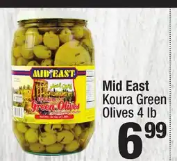 Super King Markets Mid East Koura Green Olives offer