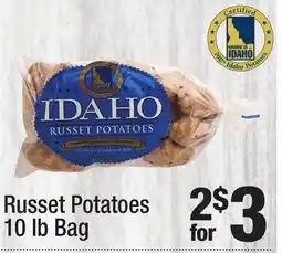 Super King Markets Russet Potatoes offer