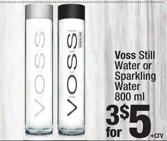 Super King Markets Voss Still Water or Sparkling Water offer