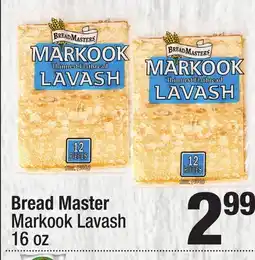 Super King Markets Bread Master Markook Lavash offer