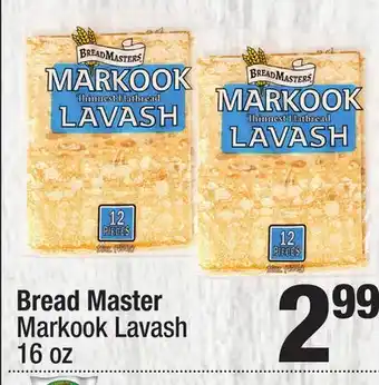 Super King Markets Bread Master Markook Lavash offer