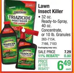 Menards Spectracide Triazicide Ready-to-Spray Lawn Insect Killer - 32 oz offer
