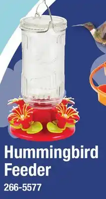Menards North States Stargazer Glass Hummingbird Feeder - 23 oz offer