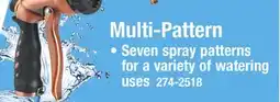 Menards Front-Trigger Multi-Pattern Nozzle offer