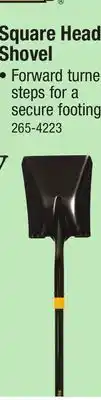 Menards Yardworks 47-1/4 Fiberglass Handle Square Head Shovel offer
