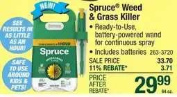 Menards Spruce Snap & Spray Weed & Grass Killer Powered Starter Kit - 64 oz offer
