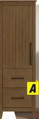 Menards OVE Decors Kingston 20''W x 14-1/2D x 60H Almond Latte Linen Cabinet offer