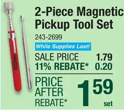 Menards Tool Shop Magnetic Pickup Tool Set - 2 Piece offer