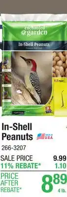 Menards Enchanted Garden In-Shell Peanuts Premium Wild Bird Food - 4 lb offer