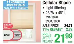 Menards Window Images White Light Filtering Cordless Cellular Shade - 23W x 48L offer