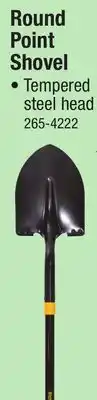 Menards Yardworks 42 Fiberglass Handle Round Point Shovel offer