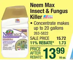 Menards Bonide Captain Jack's Neem Max Concentrate Garden Insect & Fungus Killer - 16 oz offer