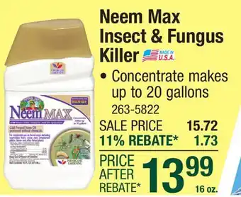 Menards Bonide Captain Jack's Neem Max Concentrate Garden Insect & Fungus Killer - 16 oz offer
