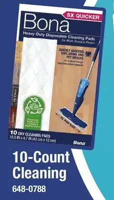 Menards Bona Heavy Duty Disposable Cleaning Pads - 10 Count offer
