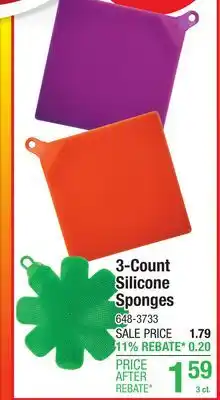 Menards Better Sponge Silicone Sponges - 3 Count offer