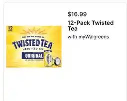 Walgreens 12-Pack Twisted Tea offer