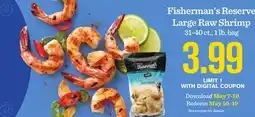 Mariano's Fisherman's Reserve Large Raw Shrimp offer