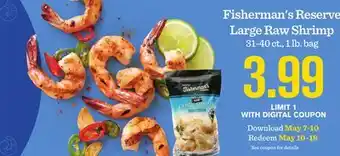 Mariano's Fisherman's Reserve Large Raw Shrimp offer