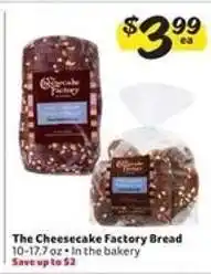 Winn Dixie The Cheesecake Factory Bread offer