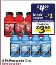Winn Dixie 8 Pk Powerade offer