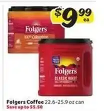 Winn Dixie Folgers Coffee offer