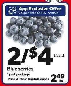 Save a Lot Blueberries offer