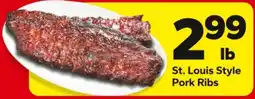 Save a Lot St. Louis Style Pork Ribs offer
