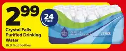 Save a Lot Crystal Falls Purified Drinking Water offer