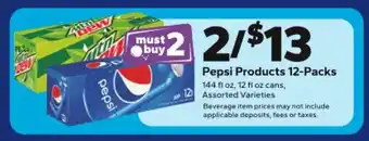 Save a Lot Pepsi Products 12-Packs offer