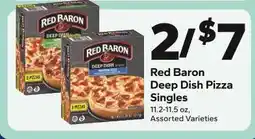 Save a Lot Red Baron Deep Dish Pizza Singles offer