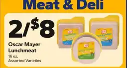 Save a Lot Oscar Mayer Lunchmeat offer