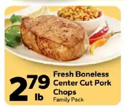 Save a Lot Fresh Boneless Center Cut Pork Chops offer