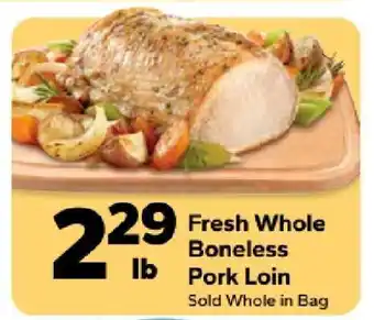Save a Lot Fresh Whole Boneless Pork Loin offer