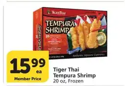 Albertsons Tiger Thai Tempura Shrimp - 20 oz, Frozen offer
