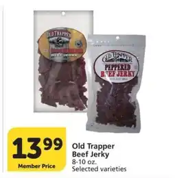 Albertsons Old Trapper Beef Jerky - 8-10 oz. Selected varieties offer