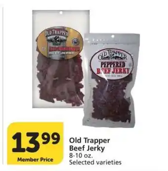 Albertsons Old Trapper Beef Jerky - 8-10 oz. Selected varieties offer