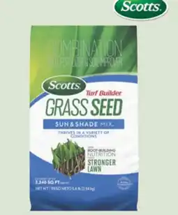 The Home Depot Scotts 5.6 lb. Turf Builder Sun & Shade Mix Grass Seed with Fertilizer offer