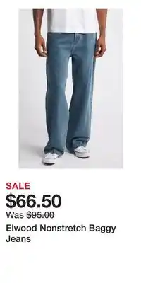 Nordstrom Elwood Nonstretch Baggy Jeans offer